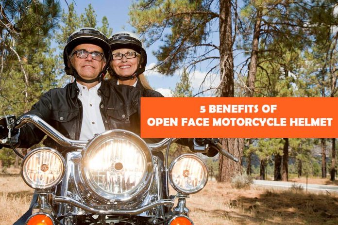 5 Benefits of Open Face Motorcycle Helmet