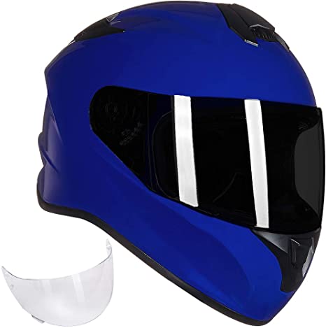ILM Full Face Motorcycle Street Bike Helmet