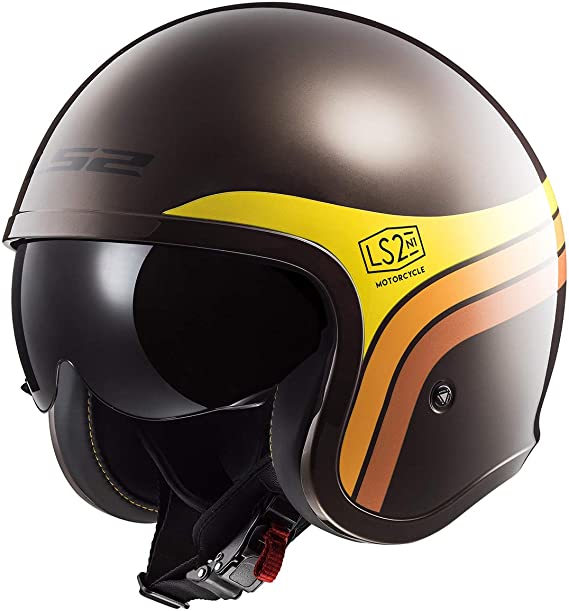 LS2 Open Face Spitfire Helmet - PickYourHelmet