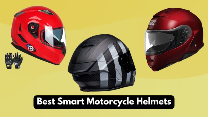 best smart motorcycle helmets banner