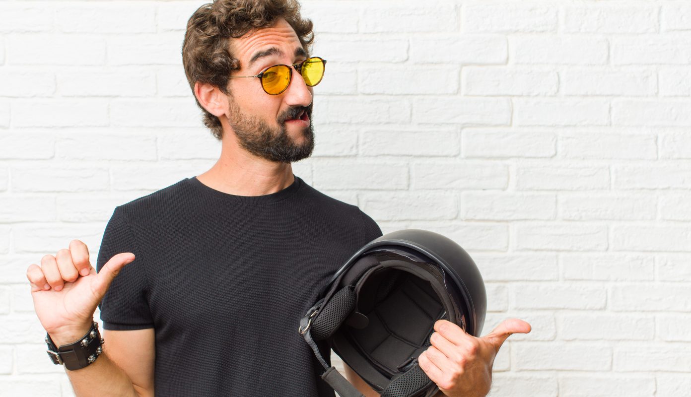 How to make a motorcycle helmet fit better